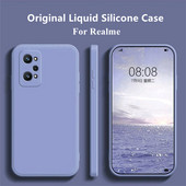 За калъф Realme GT Neo 3T Калъф Realme GT Neo 3T Coque Shell Funda Soft Original Liquid Silicone Back Bumper Realme GT Neo 3T