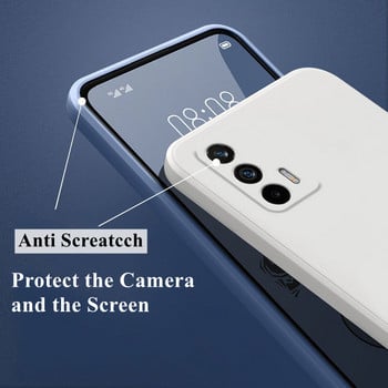 Για Realme GT Neo 3T Θήκη Realme GT Neo 3T Κάλυμμα Coque Shell Funda Soft Original Υγρή Πίσω Προφυλακτήρας Σιλικόνης Realme GT Neo 3T