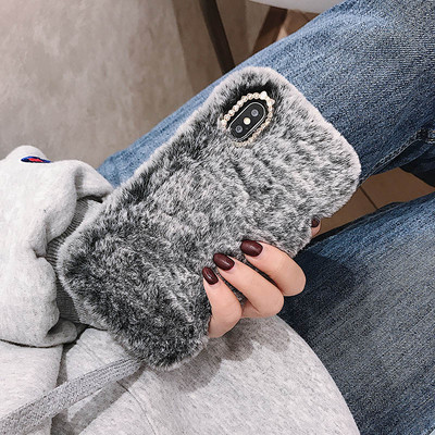 Γούνινη θήκη 3D Bunny Ears για Samsung Galaxy S20 FE S22 Ultra S21 Plus Note 20 A21S A02S A12 A22 A32 A42 A52 A72 A51 A71 A50