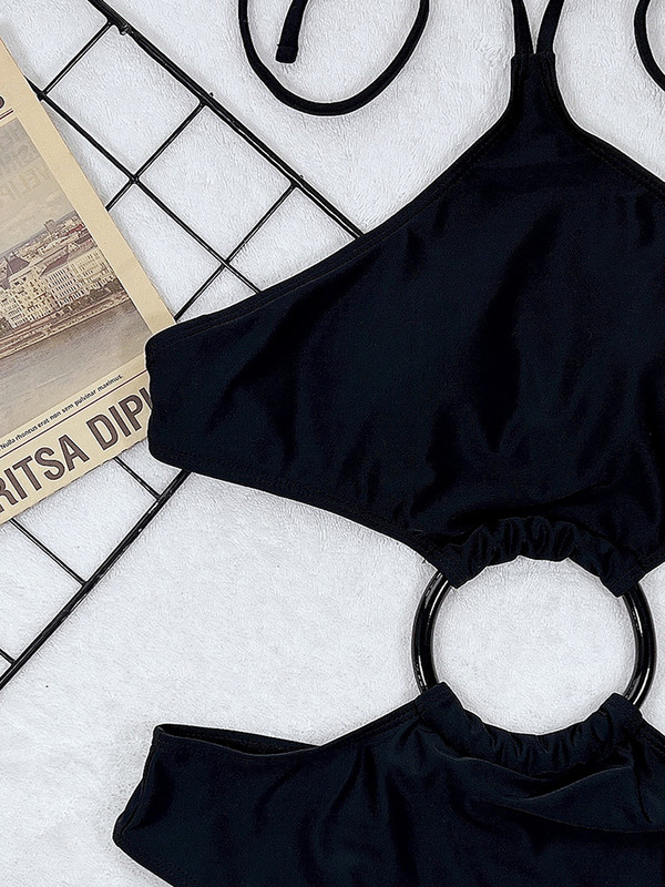 Peachtan Solid One Piece Női Bandeau fürdőruhák Szexi fürdőruha Conjunto Biquinis Feminino Trajes De Baño Mujer 2022