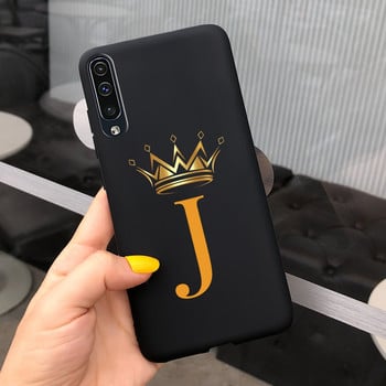 Για Samsung Galaxy A30s Θήκη A50 A50s Cute Crown Letters Πίσω κάλυμμα Για Samsung A50 A50s Θήκη τηλεφώνου 30 s Μαλακό TPU Fundas Coque