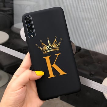 Για Samsung Galaxy A30s Θήκη A50 A50s Cute Crown Letters Πίσω κάλυμμα Για Samsung A50 A50s Θήκη τηλεφώνου 30 s Μαλακό TPU Fundas Coque