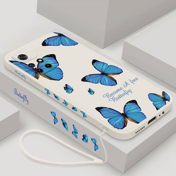 Θήκη Butterfly Flower για Xiaomi Mi 12 11 Mi11 Lite 12s 13 Pro Θήκη σιλικόνης για Xiaomi Mi 10 12Pro 12t Mi12t 11t mi13 Pro