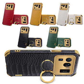 Θήκη Crocodile Leather For Xiaomi Mi11 Ultra Mi11 Lite Magentic Cover για Xiaomi Mi 11 12s Ultra Mi 12s 12 x pro 11lite Case