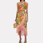 Πολυτελές γυναικείο μαγιό με σέξι εμπριμέ τρίγωνο μπικίνι σετ τριών τεμαχίων μπικίνι με φούστα Καλοκαιρινά ρούχα παραλίας