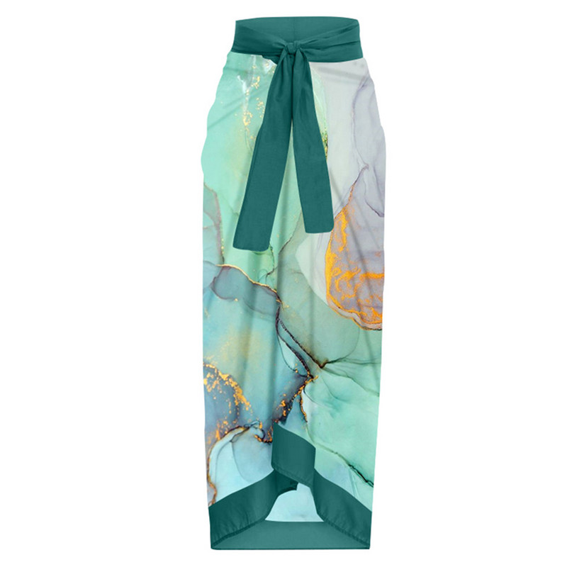 Ženski retro kupaći kostim i suknja Zelena blagdanska haljina za plažu Dizajnerski kupaći kostim Vintage ljetna odjeća za surfanje