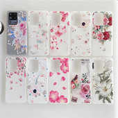 Θήκη 3D Flower Για Samsung Galaxy S20 FE S21 Ultra S10 S9 S8 Plus Θήκη σιλικόνης για SAMSUNG Note 20 Ultra 8 9 10 Plus Κάλυμμα