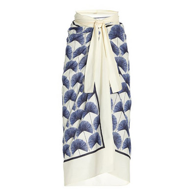 Γυναικεία μαγιό 3 τεμαχίων μόδας με εμπριμέ μπικίνι και καλυμμένα ρούχα Καλοκαιρινά μαγιό Ψηλόμεση μαγιό 2022