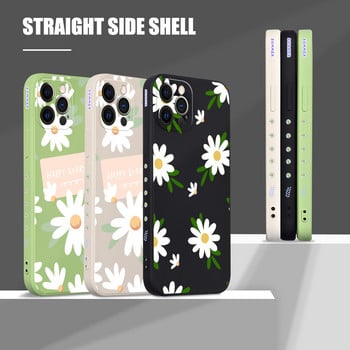 Για Xiaomi Mi12t Pro Cover Flower Liquid Silicone Case για Xiaomi Mi 11 Lite 5G NE mi 12t 11t 10 12s pro ultra Case With Ladyard