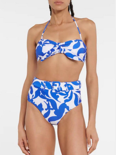 Γυναικείο ολόσωμο μαγιό μπλε κάλυμμα Deep V Design Holiday Beach Dress Summer Surf Wear Vintage Cover Up