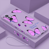 Θήκη υγρής σιλικόνης για θήκη Xiaomi Mi 12s Ultra mi12 s Pro για Xiaomi Mi11 Lite 5g NE M11 Ultra Mi10 12 Pro Θήκη με Landyard