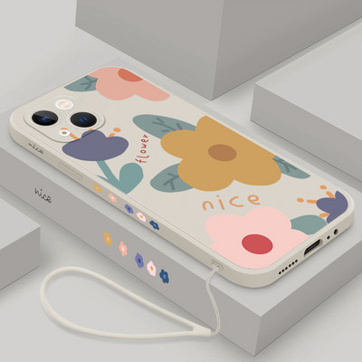 Θήκη υγρής σιλικόνης για θήκη Xiaomi Mi 12s Ultra mi12 s Pro για Xiaomi Mi11 Lite 5g NE M11 Ultra Mi10 12 Pro Θήκη με Landyard