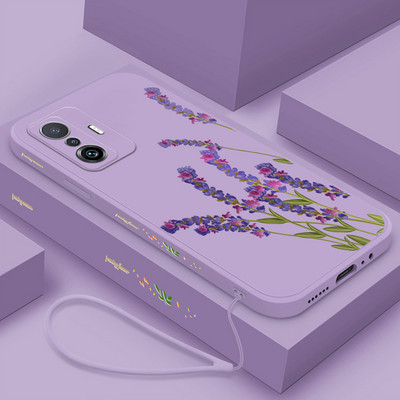 Θήκη υγρής σιλικόνης για θήκη Xiaomi Mi 12s Ultra mi12 s Pro για Xiaomi Mi11 Lite 5g NE M11 Ultra Mi10 12 Pro Θήκη με Landyard