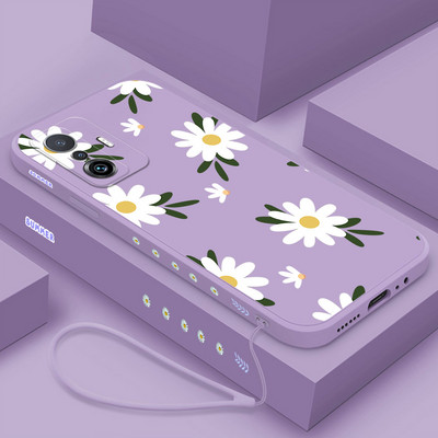 Θήκη υγρής σιλικόνης για θήκη Xiaomi Mi 12s Ultra mi12 s Pro για Xiaomi Mi11 Lite 5g NE M11 Ultra Mi10 12 Pro Θήκη με Landyard