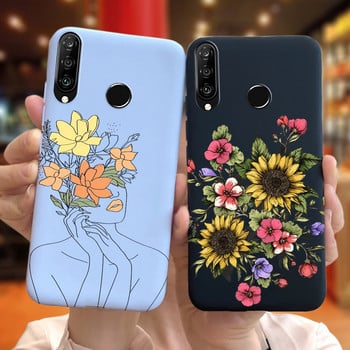 Калъфи за телефони с цветя за Huawei P30 Lite Pro Case Cover On Fundas Huawei P30 P30lite P 30 lite pro P30pro Сладки меки силиконови калъфи