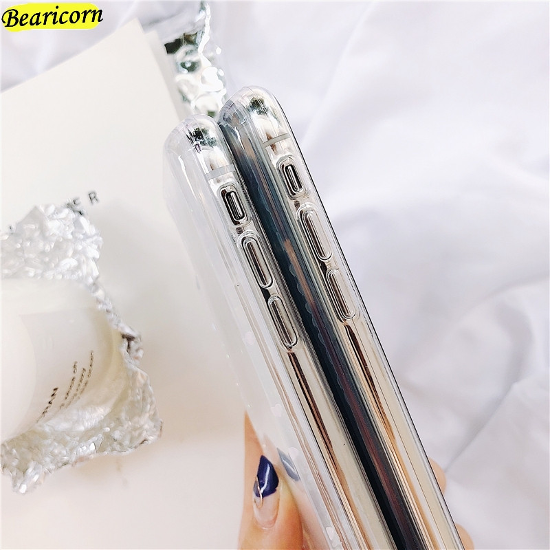 Течен силиконов калъф за телефон Xiaomi Redmi Note 9s 8T 9 8 7 6 5 Pro Max 5A 4 4X 4G 5G течащ блясък водоустойчив капак