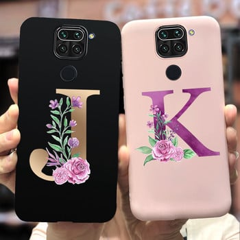 Για Xiaomi Redmi Note 9 Pro Θήκη Soft Silicone Cute Letters Fundas for Xiaomi Redmi Note 9 S Note 9S 9Pro Θήκες τηλεφώνου Πλήρες κάλυμμα