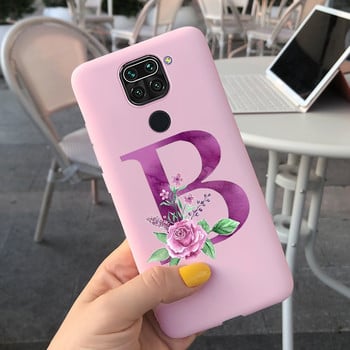 Για Xiaomi Redmi Note 9 Pro Θήκη Soft Silicone Cute Letters Fundas for Xiaomi Redmi Note 9 S Note 9S 9Pro Θήκες τηλεφώνου Πλήρες κάλυμμα