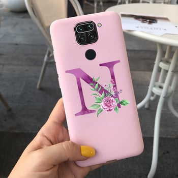 Για Xiaomi Redmi Note 9 Pro Θήκη Soft Silicone Cute Letters Fundas for Xiaomi Redmi Note 9 S Note 9S 9Pro Θήκες τηλεφώνου Πλήρες κάλυμμα