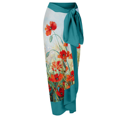 Ženski jednodijelni kupaći kostim sa suknjom Kupaći kostim za pokrivanje Retro blagdanska haljina za plažu bez leđa Ljetni elegantni kupaći kostim za surfanje