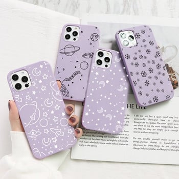 Για Samsung S20 S21 FE S22 Ultra Plus A51 A50 A52 A53 A21S A12 A13 A71 A72 A31 A32 A22 A40 A03 A10 M52 M32 Cute Space Stars Case