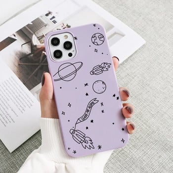 Για Samsung S20 S21 FE S22 Ultra Plus A51 A50 A52 A53 A21S A12 A13 A71 A72 A31 A32 A22 A40 A03 A10 M52 M32 Cute Space Stars Case