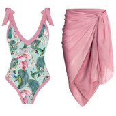 Deep-v odjeća za plažu Ženski kupaći kostimi Seksi jednodijelni kupaći kostimi Haljine za plažu 2022. Bikiniji s V izrezom bez leđa Ljetni kupaći kostimi Luksuzni