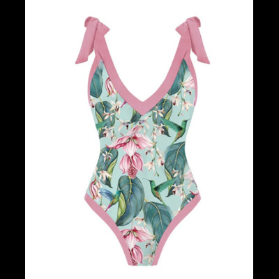 Deep-v odjeća za plažu Ženski kupaći kostimi Seksi jednodijelni kupaći kostimi Haljine za plažu 2022. Bikiniji s V izrezom bez leđa Ljetni kupaći kostimi Luksuzni