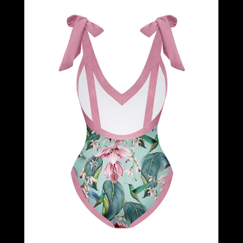 Deep-v odjeća za plažu Ženski kupaći kostimi Seksi jednodijelni kupaći kostimi Haljine za plažu 2022. Bikiniji s V izrezom bez leđa Ljetni kupaći kostimi Luksuzni