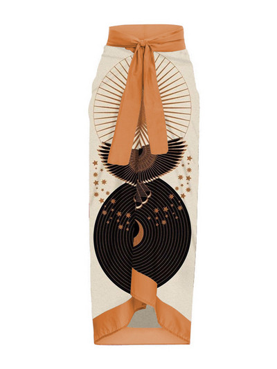 Modni jednodijelni kupaći kostim s kravatom i suknjom Blagdanska haljina za plažu Dizajnerski kupaći kostim Ljetna odjeća za surfanje