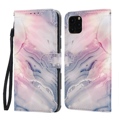 Πολυτελείς μαρμάρινες δερμάτινες θήκες για πορτοφόλι για iPhone 11 12 14 Plus 13 Mini Pro Max 7 8 X XR SE3 SE2 Βάση βάσης για πορτοφόλι τηλεφώνου