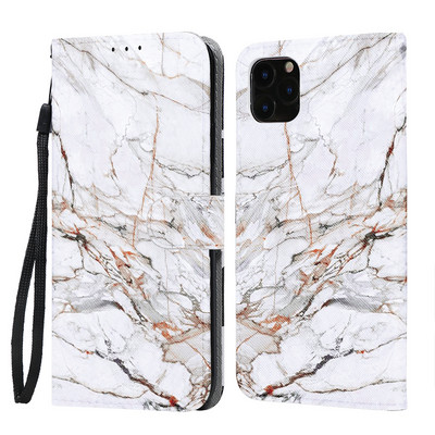 Πολυτελείς μαρμάρινες δερμάτινες θήκες για πορτοφόλι για iPhone 11 12 14 Plus 13 Mini Pro Max 7 8 X XR SE3 SE2 Βάση βάσης για πορτοφόλι τηλεφώνου