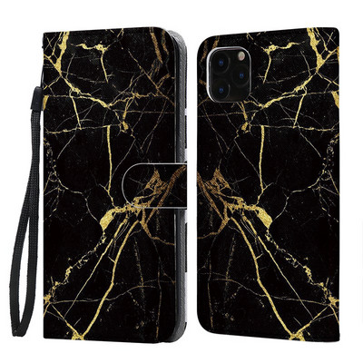 Πολυτελείς μαρμάρινες δερμάτινες θήκες για πορτοφόλι για iPhone 11 12 14 Plus 13 Mini Pro Max 7 8 X XR SE3 SE2 Βάση βάσης για πορτοφόλι τηλεφώνου