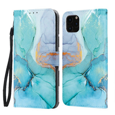 Πολυτελείς μαρμάρινες δερμάτινες θήκες για πορτοφόλι για iPhone 11 12 14 Plus 13 Mini Pro Max 7 8 X XR SE3 SE2 Βάση βάσης για πορτοφόλι τηλεφώνου