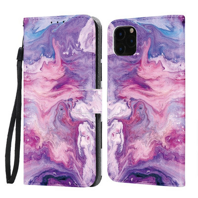 Πολυτελείς μαρμάρινες δερμάτινες θήκες για πορτοφόλι για iPhone 11 12 14 Plus 13 Mini Pro Max 7 8 X XR SE3 SE2 Βάση βάσης για πορτοφόλι τηλεφώνου