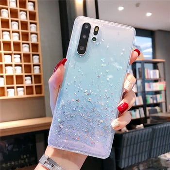 Θήκη Bling Glitter Luxury για Huawei P30 P20 Lite P40 P50 Pro Mate 20 30 40 Honor 10 20 30 Pro 50 Soft Silicone Clean Cover Case