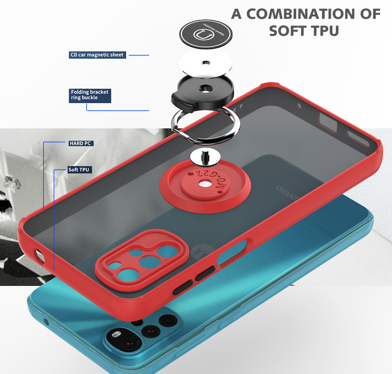 Θήκη τηλεφώνου Hot Sales με μαγνητική πόρπη για Motorola Moto G22 G10 G20 G30 G31 G50 G51 E20 E40 E7 Edge 20 s Pro X30 Plus Pure Cover