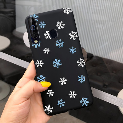 За калъф за Samsung Galaxy A60 SM-A606F Луксозен калъф с рисувани бонбони Мек силиконов калъф за телефон за Samsung A60 A 60 Fundas Cover Coque