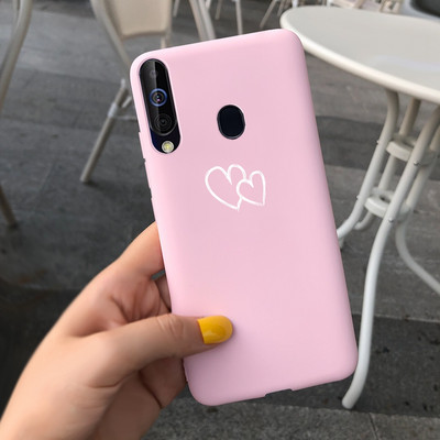 За калъф за Samsung Galaxy A60 SM-A606F Луксозен калъф с рисувани бонбони Мек силиконов калъф за телефон за Samsung A60 A 60 Fundas Cover Coque