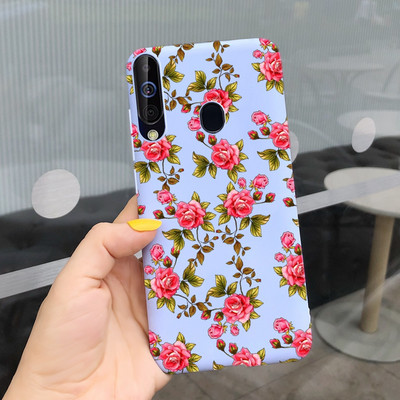 За калъф за Samsung Galaxy A60 SM-A606F Луксозен калъф с рисувани бонбони Мек силиконов калъф за телефон за Samsung A60 A 60 Fundas Cover Coque