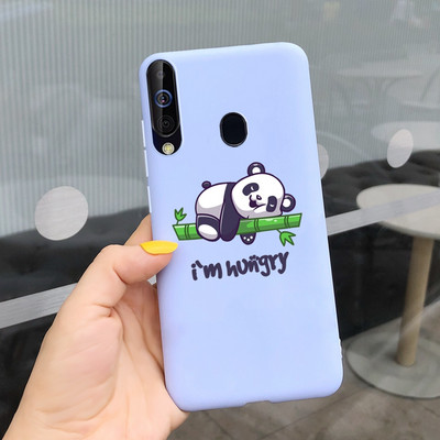 За калъф за Samsung Galaxy A60 SM-A606F Луксозен калъф с рисувани бонбони Мек силиконов калъф за телефон за Samsung A60 A 60 Fundas Cover Coque
