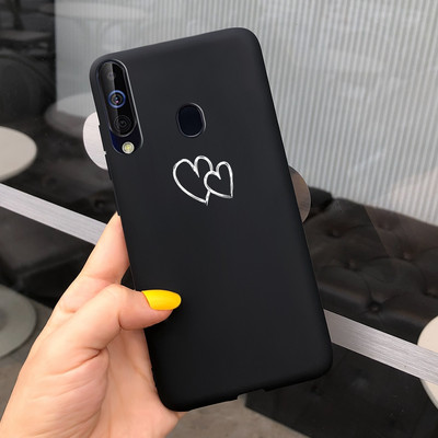 За калъф за Samsung Galaxy A60 SM-A606F Луксозен калъф с рисувани бонбони Мек силиконов калъф за телефон за Samsung A60 A 60 Fundas Cover Coque