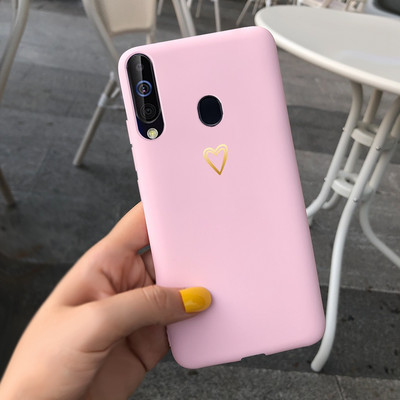 За калъф за Samsung Galaxy A60 SM-A606F Луксозен калъф с рисувани бонбони Мек силиконов калъф за телефон за Samsung A60 A 60 Fundas Cover Coque