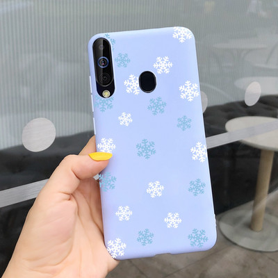 За калъф за Samsung Galaxy A60 SM-A606F Луксозен калъф с рисувани бонбони Мек силиконов калъф за телефон за Samsung A60 A 60 Fundas Cover Coque