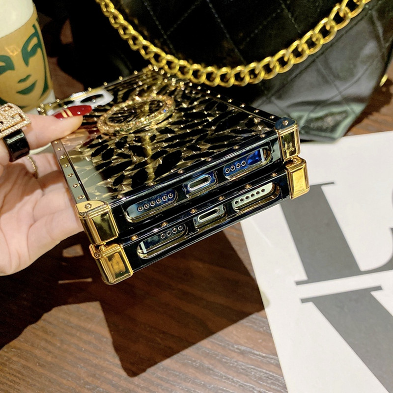 Husă de telefon de lux cu sclipici leopard pentru iPhone 14 13 Pro Max 11 12 Mini XS XR iphone13 iphone 8 7 Plus 6 X femei fete husă spate