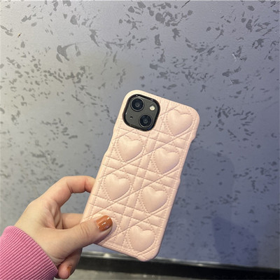 Πολυτελής κεντημένη 3D δερμάτινη θήκη τηλεφώνου για Iphone 14 13 12 Pro Max 11 XS XR 7 8 Plus Pro Holster Cute Vintage επιμετάλλωση