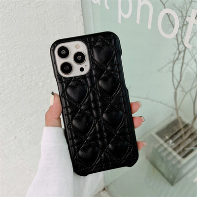 Πολυτελής κεντημένη 3D δερμάτινη θήκη τηλεφώνου για Iphone 14 13 12 Pro Max 11 XS XR 7 8 Plus Pro Holster Cute Vintage επιμετάλλωση