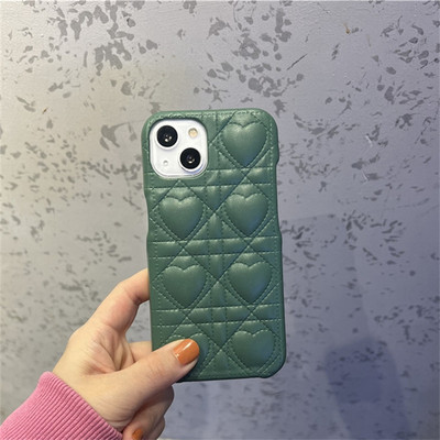 Πολυτελής κεντημένη 3D δερμάτινη θήκη τηλεφώνου για Iphone 14 13 12 Pro Max 11 XS XR 7 8 Plus Pro Holster Cute Vintage επιμετάλλωση