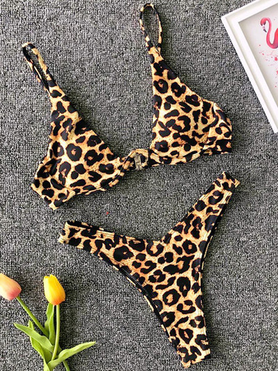 Sexy Neon V-bar Underwired Bikini 2023 Γυναικείο μαγιό με ραβδώσεις Γυναικεία στρινγκ μαγιό Σετ μπικίνι δύο τεμαχίων Push up Μαγιό