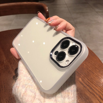 Επίσημη διαφανής θήκη πανοπλίας για iPhone 14 13 12 Mini 11Pro Max 13 Θήκη Hard Acrylic Clear BackPanel Μεταλλικό κάλυμμα πλαισίου κάμερας